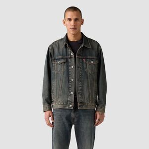 Levi's -  Men's Relaxed Fit Trucker Jacket - Cocoa Bu Cocoa Butter